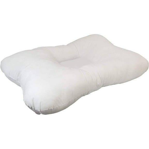 Roscoe Cervical Pillow and Neck Pillow For Sleeping - Indented Contour Pillow for Sleeping on Back or Side - 16" x 23", Firm