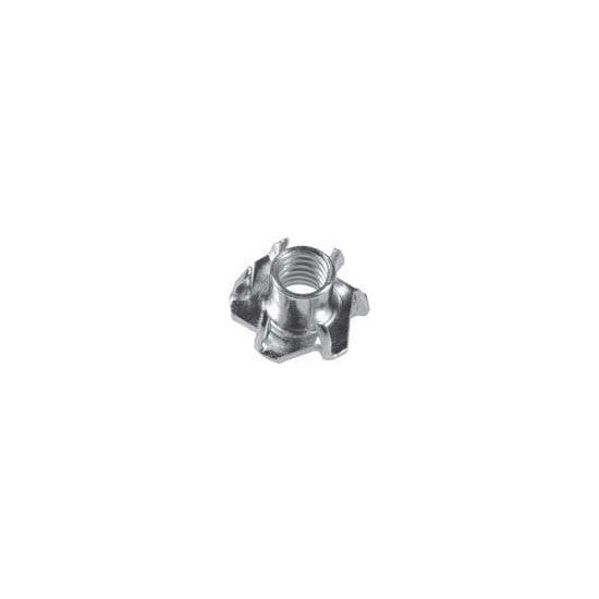 Auveco # 11324 Tee Nuts 1/4"-20 X 5/16" 6 Prong. Qty 50.