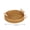 S 22.5X4cm, variant on Oval Curved Rattan Wicker Woven Serving Baskets for Bread Fruit Vegetables Restaurant Serving Tabletop Display Rattan Basket