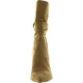 thumbnail image 3 of Nine West Womens Denner 2 Microsuede Covered Heel Mid-Calf Boots, 3 of 3