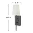 thumbnail image 5 of Hinkley Lighting - Tress - One Light Wall Sconce in Transitional Style - 6, 5 of 6