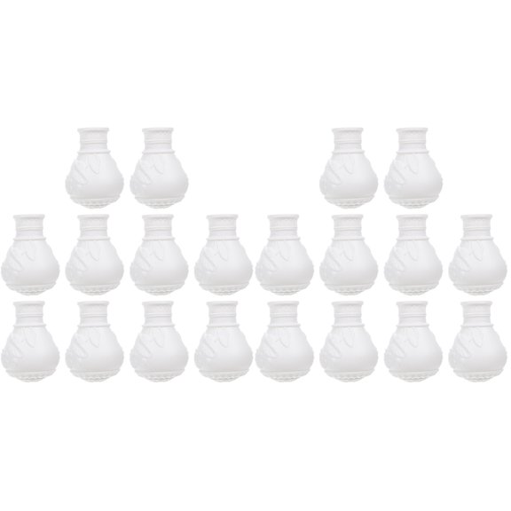 20 pcs Curtain Rod Finials Home Decorative Window Curtain Rod Ends Curtain Supply