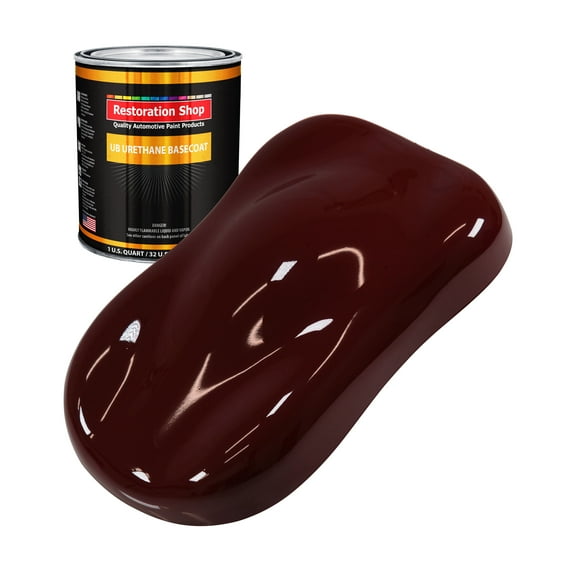 Carmine Red 1 Quart URETHANE BASECOAT Car Auto Body Paint