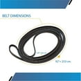 thumbnail image 3 of Dryer Drum Belt for Whirlpool Kenmore Dryers Replaces Parts Number 341241 26000341241 3394651 31001026 14210003, 3 of 7