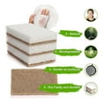 thumbnail image 4 of Eco-Friendly Natural Sponges for Dishes 12 Pack - Biodegradable Kitchen Sponge with Compostable Coc, 4 of 5