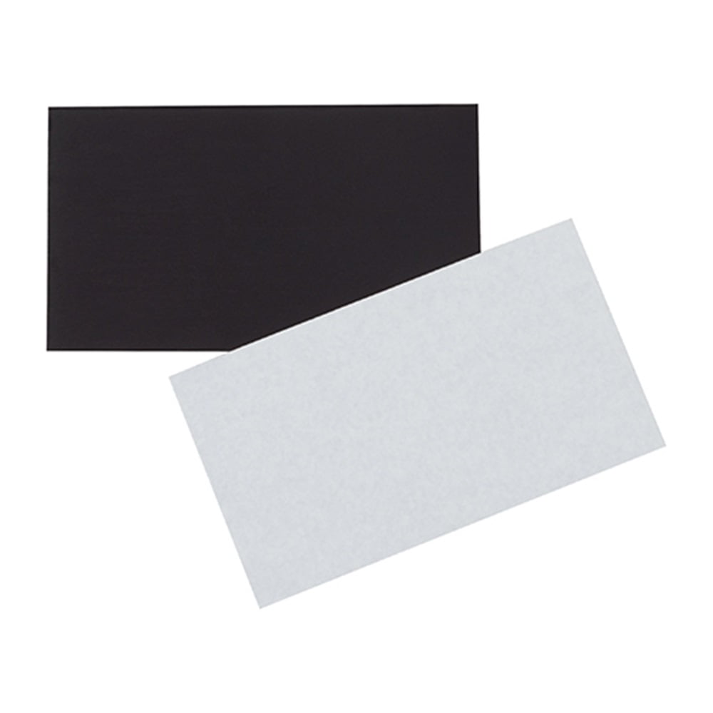 Office Depot® Brand Magnetic Tape, 2" x 3 1/2", Black, Case Of 100