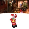 thumbnail image 1 of Decoración Navideña Inflable De Papá De 1,8 M Para Exteriores, Resistente A La Intemperie, Con Luz LED Incorporada, Adornos Navideños Para Fiestas En El Jardín O El, 1 of 7