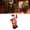 Red - EU Plug, variant on Suodoka 5.9 ft / 1.8 m Inflatable Father Christmas Carrying Present with LED Lights for Party Yard Decor, US Plug