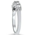Pompeii3 1ct Five Stone Genuine Round Diamond Wedding Anniversary Ring