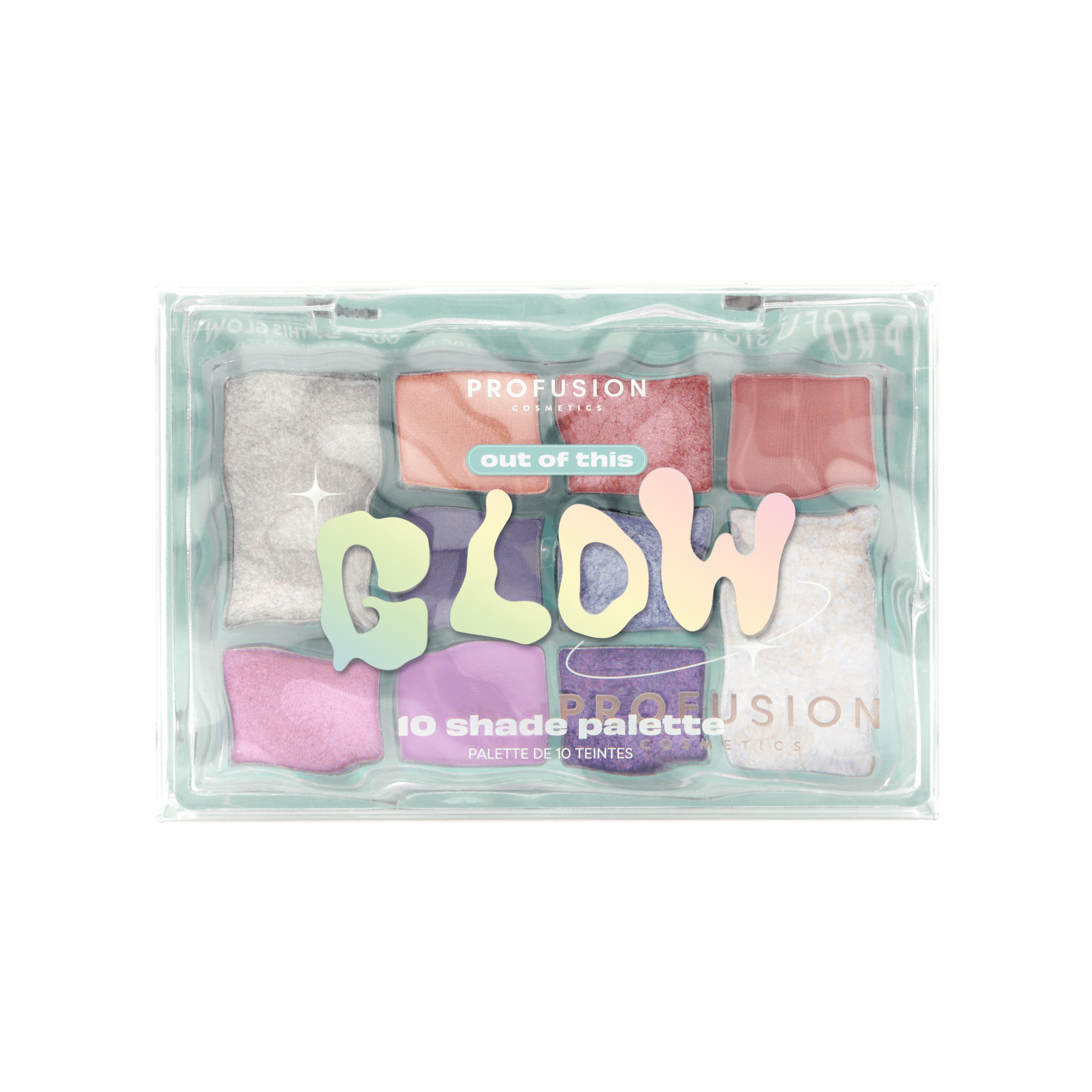 Profusion Cosmetics Out of this Glow - 10 Shade Palette 0.25 oz