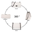 thumbnail image 4 of Bolso bandolera Gladdon Quilted White IV para mujer, 4 of 4