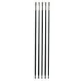 thumbnail image 3 of Bike Spoke Set 5Pcs Steel Flat Straight Pull Spokes for Bicycle Wheels 261-290mm Black 265mm, 3 of 9