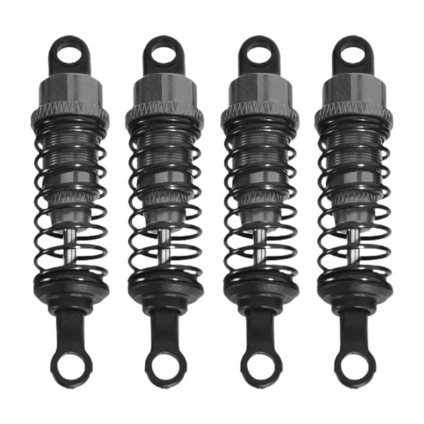 Kit de amortiguadores de aceite RC, accesorio de modificación, repuestos para vehículos 4 piezas