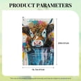 thumbnail image 6 of ONETECH Cow, Paint Splattered Face Golf Towel 24x16in 2PC, 6 of 7
