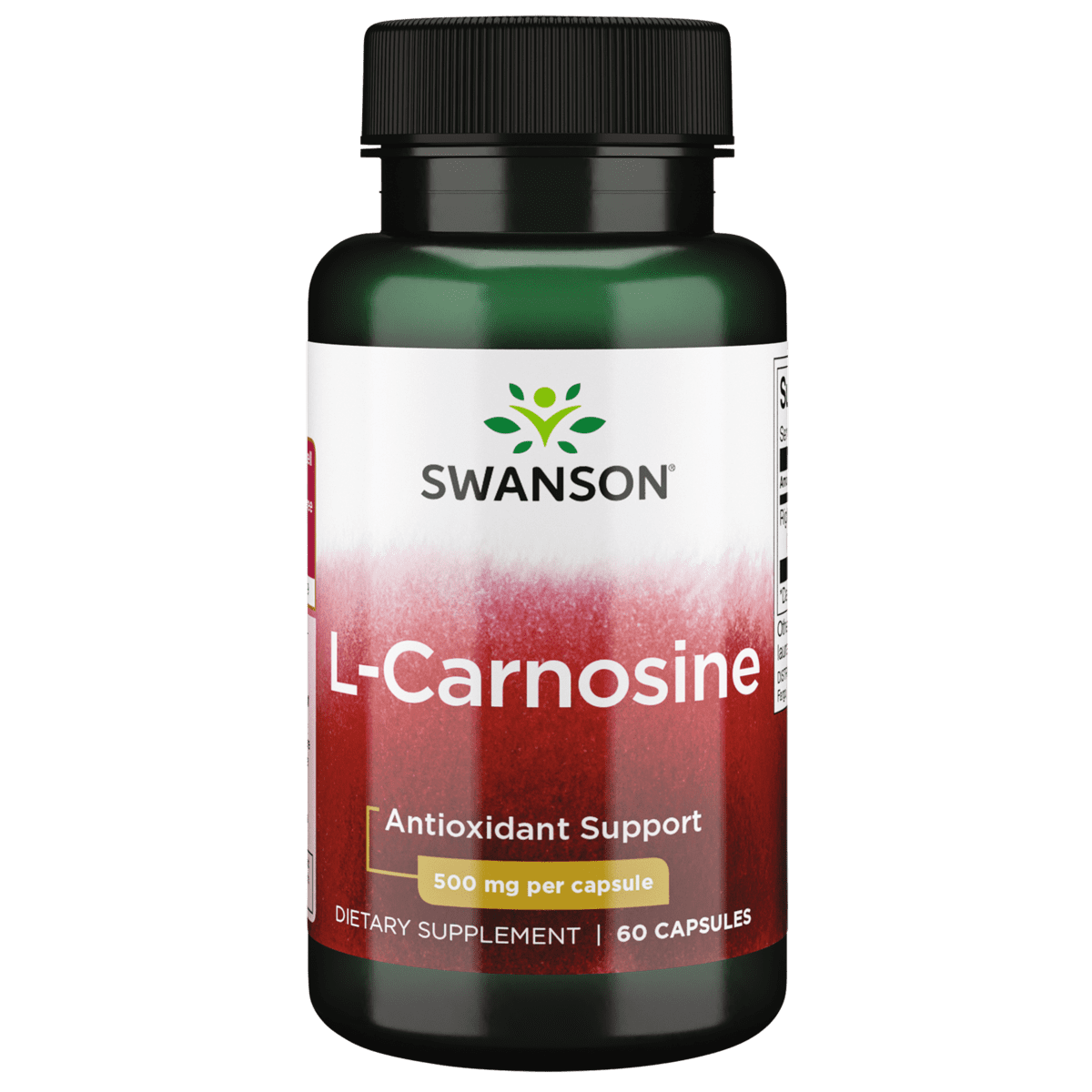 Swanson L-Carnosine 500 mg 60 Capsules