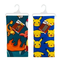 2 PC Pokemon Beach Towel -27"X54" IN ASSORTED CHARACTER DESIGNS