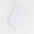 thumbnail image 1 of SARO 9113.W20S 20 in. Ellison Carré Panier Tissage Conception Serviette - Blanc Ensemble de 4, 1 of 1