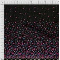 thumbnail image 1 of Soimoi Modal Satin Fabric Leaves & Flower Panel Print Fabric by The Yard 42 Inch Wide, 1 of 3