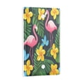 thumbnail image 2 of Yayeee Blank Wall Plate Cover 1-Gang 4.5"x2.7" Home Unused Decorative Outlet, Flamingo Floral Pattern, 2 of 7