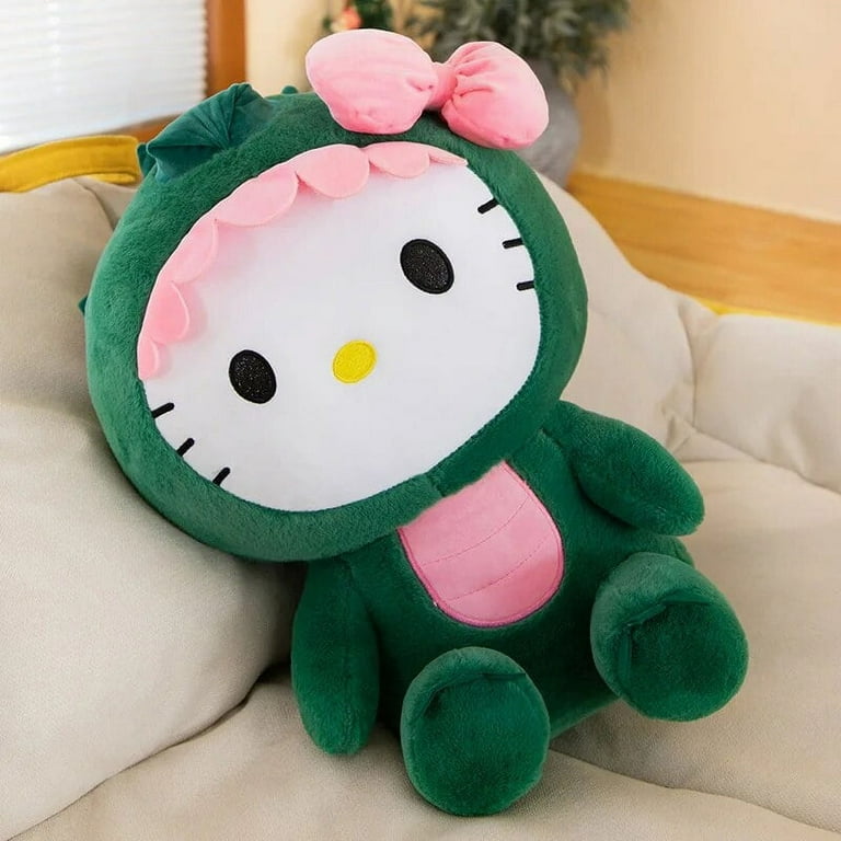 Hello Kitty Dinosaur Onesie 12 Inch Plush Figurine 