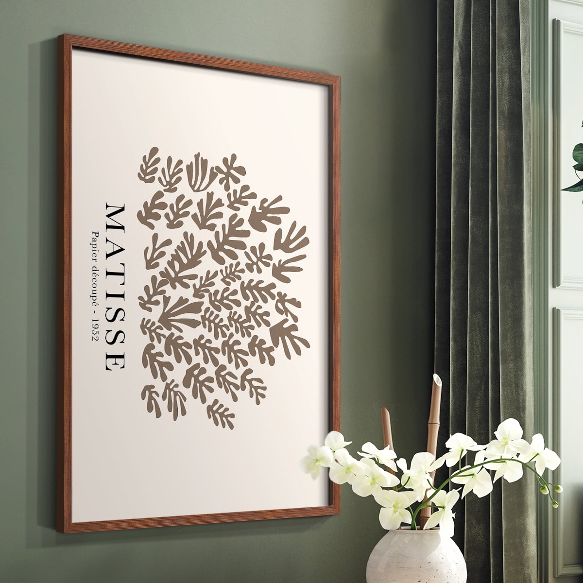 Matisse CCLII in Solid Wood 8 x 10 Framed Print
