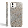 thumbnail image 1 of Tobelint Pink Marble Texture Case for iPhone 11, Slim Full Protective Cover with Side Print #14, 1 of 5
