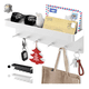 thumbnail image 1 of Portallaves De Pared Perchero Organizador Repisa Decoración Xtellar blanco, 1 of 4