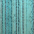 thumbnail image 1 of Ahgly Company Indoor Square Abstract Light Blue Modern Area Rugs, 7' Square, 1 of 4