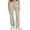 539#Khaki, variant on Women High Waisted Cargo Pants Wide Leg Casual Pants 6 Pockets Military Trousers Army Green S