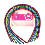 3 Pack - Scunci Girl Wavy Headbands, Assorted Colors 6 ea