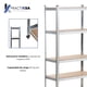 thumbnail image 5 of Estante Anaquel Organizador Rack Metálico Repisas 90x180 Cm, 5 of 5