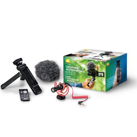 Restored Nikon Creator s Accessory Kit for Z 30 w/ SmallRig Tripod + RODE VideoMicro Microphone (Refurbished)
