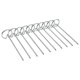 thumbnail image 5 of 10x brochetas para freidora de aire, brochetas reutilizables para pollo, superficie lisa, brochetas duraderas para barbacoa, palos para brochetas DYNWAVEMX Brochetas De Kebab, 5 of 8
