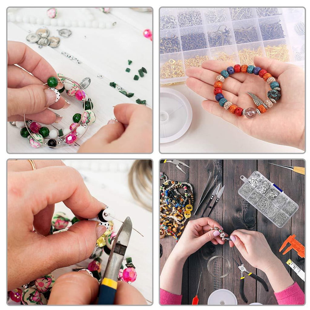 Jewelry Making Wire Wrapping Kit with Charms, Jewelry Wires and Jewelry Findings