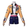 thumbnail image 1 of A K-Pop Demon Hunters Rumi Cosplay Costume Set and Fancy Dress for Women for a Halloween Party. 26s, 1 of 5