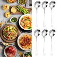 thumbnail image 1 of Iodue Tableware Round Spoon 304 Stainless Spoon Fork Household Cute Small Soup Spoon Thick Round Bottom Eating Spoon, 1 of 4