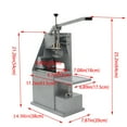thumbnail image 2 of Manual Pad Printing Machine Single Color Pad Printer with Sealed InkCup Oil Cup Printing Machine, 2 of 12