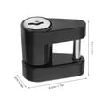 thumbnail image 6 of Trailer Lock Coupler Lock for Trailer Car Lock Trailer Pin Lock Iron 4.50X4.00X2.00CM, 6 of 6