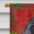 thumbnail image 3 of Carolines Treasures SC9582CHF Cocker Spaniel Red Snowflake Christmas Flag Canvas House Size, 3 of 4