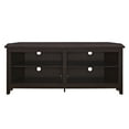 thumbnail image 3 of Woven Paths Farmhouse Corner TV Stand for TVs up to 65", Espresso, 3 of 13