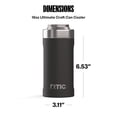 thumbnail image 5 of RTIC 16 oz Stainless Steel Insulated Ultimate Craft Can Cooler, Black, 5 of 8