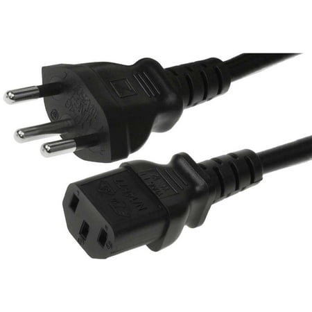 - 6ft SEV 1011 (Switzerland 3 pin) to C13 Power Cord