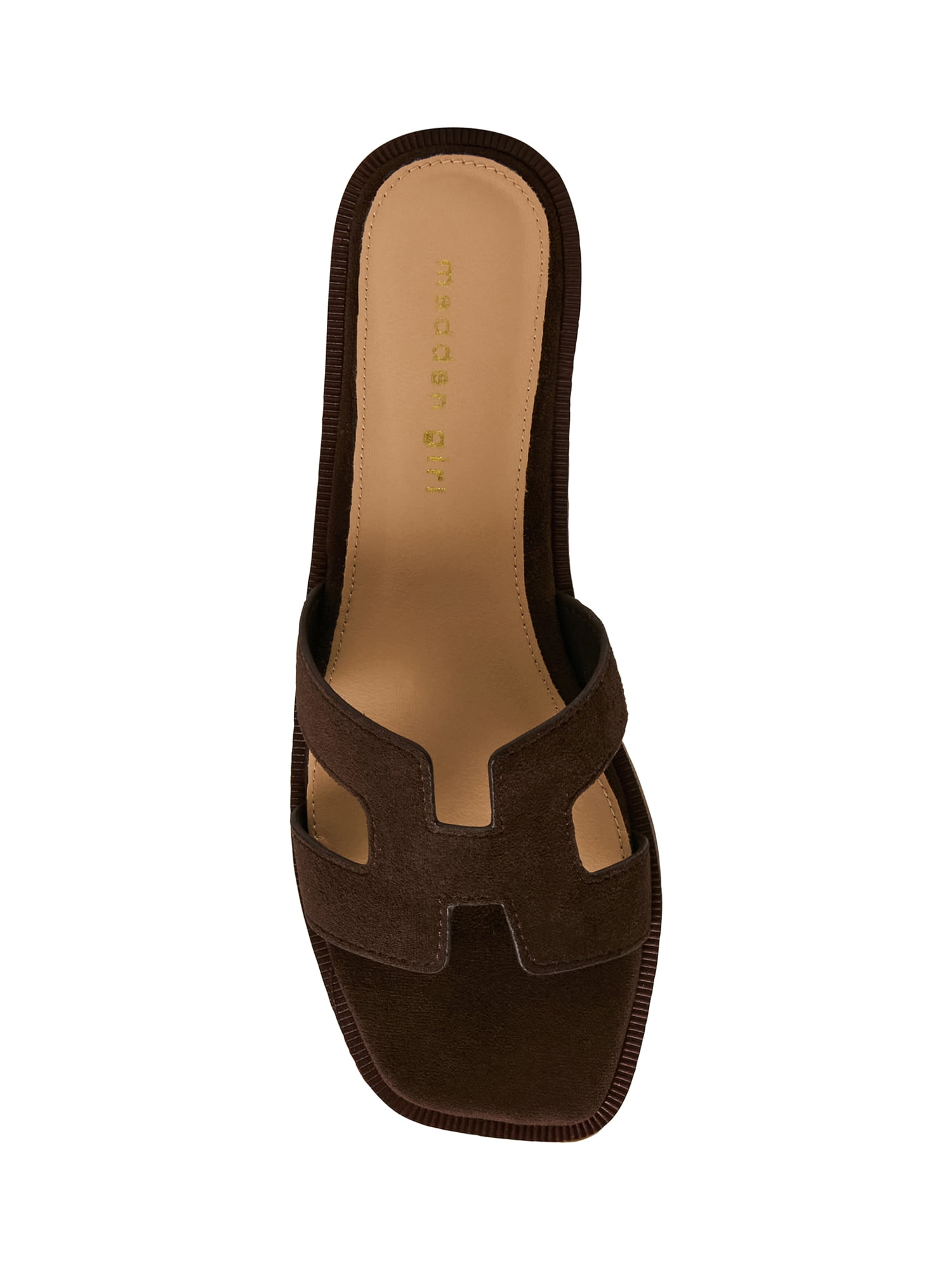 Madden Girl Women's Hailey Flat Slide Sandal