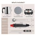 thumbnail image 2 of Candle Making Kit Supplies,for Beginners,900ml Pouring Pot Pitcher,heatgun,thermometer,candle Making Accessories Eu Plug, 2 of 5