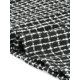 thumbnail image 5 of Vestido de tweed INSPIRE CHIC para mujer con escote cuadrado, mangas largas, elegante, de cóctel, a cuadros S Negro, 5 of 6