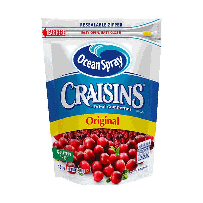 Ocean Spray® Craisins® Brand Original Dried Cranberries 48 oz. Bag