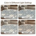 thumbnail image 7 of ODIKA 8'x10' Washable Area Rug Non-Shedding, Easy Care, Abstract Farmhouse Distressed Tonal Brushwork Plush Large Grey Refined for King Size Bedroom Under Bed, Master Suite, 7 of 7