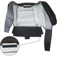 thumbnail image 4 of EPOTOOR Driver Seat Cover Grey Replacement for 2006-2009 Dodge Ram 2500 3500 Regular Cab, 4 of 7