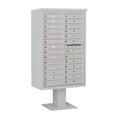 thumbnail image 4 of Salsbury Industries Pedestal Mounted 26 Units 27 Door Front Load 4C Horizontal Cluster Box Unit, 4 of 6