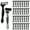12, variant on 36 Pcs Men's Disposable Razors,Bulk 5-blade Blade Razors for Men Set for a Smooth and Comfortable Shave